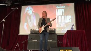 Andy Timmons - Turn Away (Ibanez Guitar Clinic in Hong Kong)