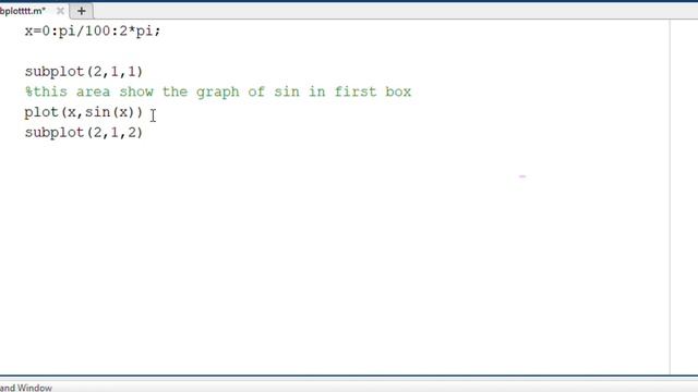 How to plot multiple graphs in matlab using "subplot" смотреть онлайн