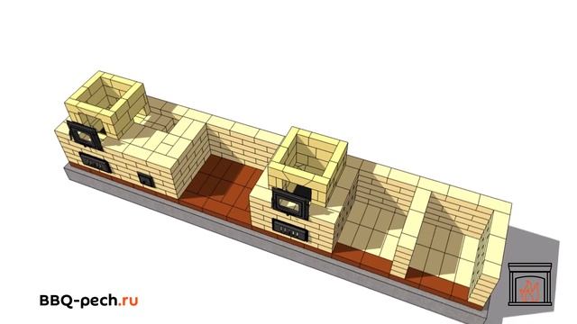 КАК ПОСТРОИТЬ БЕСЕДКУ С МАНГАЛОМ ИЗ КИРПИЧА своими руками, проект смотреть онлайн