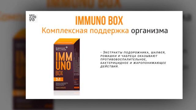 Иммуно Бокс Сибирское Здоровье для иммунитета   Immuno Box Siberian Wellness