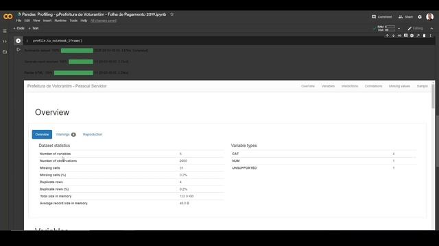 Python - Pandas Profile (parte 2/3) смотреть онлайн