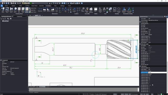 How to Create a 2D Drawing from an Import - 3D Model to 2D Drawing Workflow P3 - BricsCAD Mechanica смотреть онлайн