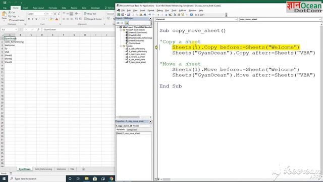 Copy or Move a Sheet Excel Macro смотреть онлайн