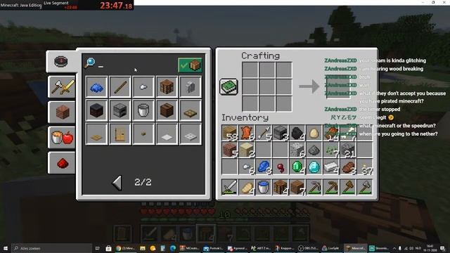 Minecraft: Java Any%Glitchless Random Seed attempt смотреть онлайн