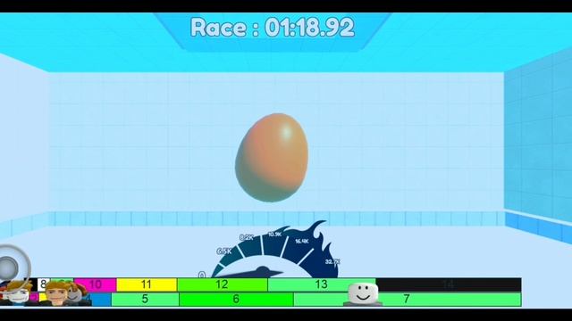 BECOMING THE FASTEST PLAYER IN ROBLOX SWIM RACE CLICKER смотреть онлайн