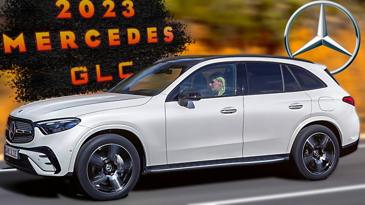 2023 Mercedes GLC AMG line - Сцены вождения! смотреть онлайн