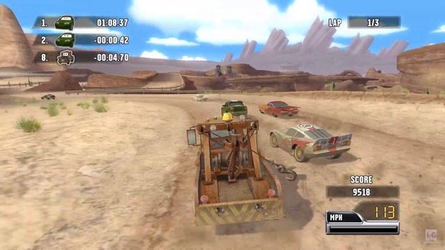 Disney Pixar Cars Race-O-Rama - PS3 Gameplay (1080p60fps) смотреть онлайн