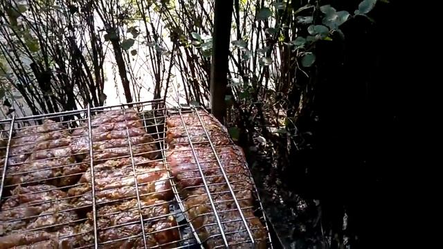 Шашлык из свинины и говядины. смотреть онлайн