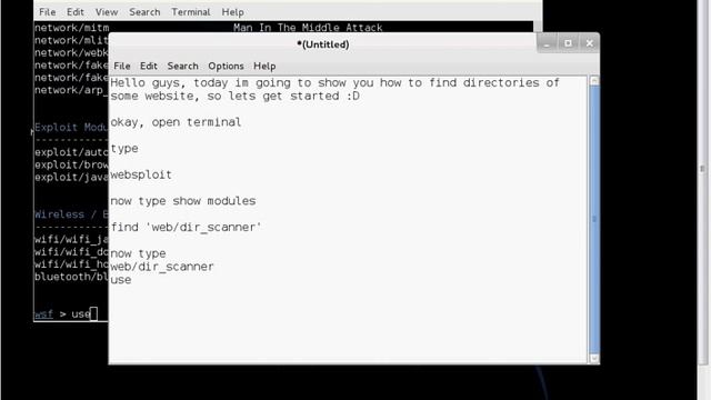{Kali Linux} ~ Directory Scanner смотреть онлайн