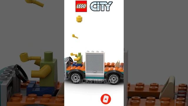 LEGO CITY SERVICE STATION CAMPERS VAN |SHORT VIDEO смотреть онлайн