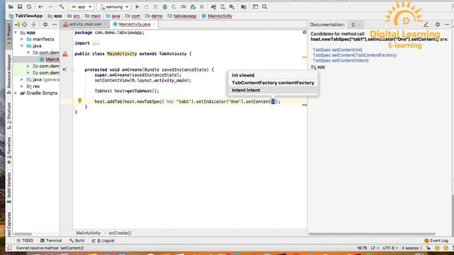 47 Android TabView | Online Training Download app from below link смотреть онлайн