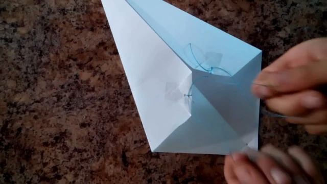 Как сделать воздушного змея из бумаги за 5 минут?! смотреть онлайн