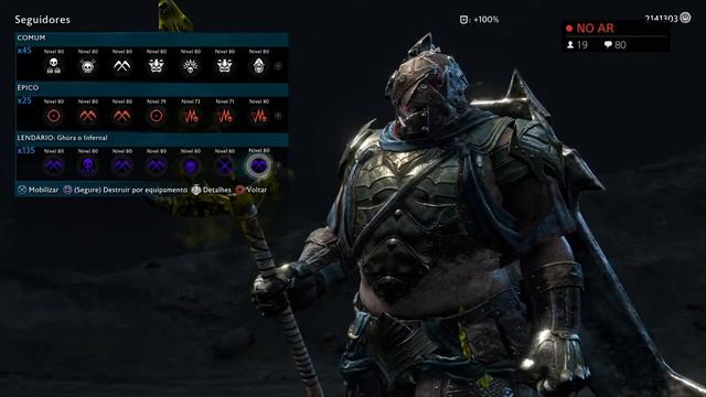 Dia de (tentar) roubar orcs 7777 em Conquista Online - Terra-Media: Sombras da Guerra смотреть онлайн