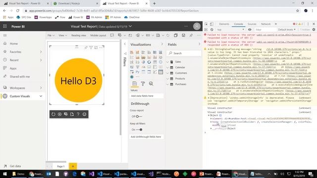 Developing Custom Visuals using Version 3 of the Power BI Developer Tools смотреть онлайн