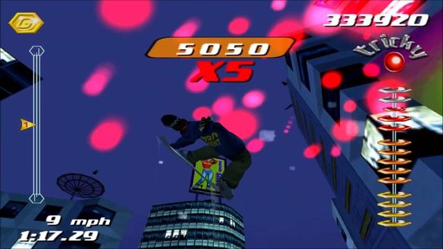 SSX Tricky - No Ubers Clean - Merqury City (Marty) смотреть онлайн