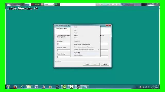 Adobe Illustrator 10 cc Instals/ setup смотреть онлайн