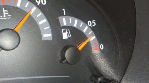 Глюки датчика топлива на Калине