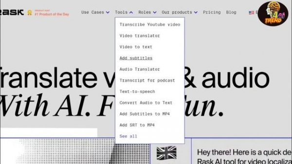 how to TRANSLATE a video into another LANGUAGE | Translate Video Language with Ai | Best Ai Tools