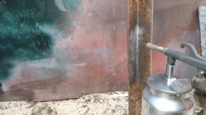 пробуем пескоструйный пистолет для компрессора