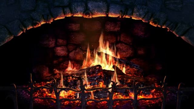 заставка камин на телевизор смотреть онлайн