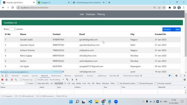 Server Side Pagination, Sorting and Filtering in Angular | angular tutorial for beginners | angular смотреть онлайн