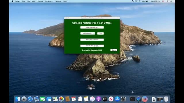 iPad 4 iCLOUD BYPASS on MacOS CATALINABIGSUR with Sliver 6 0 смотреть онлайн