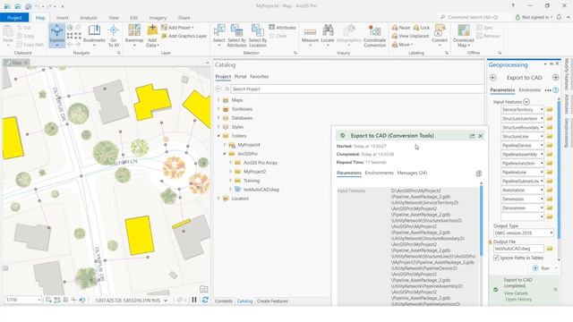 ArcGIS Pro: Export Feature Class to AutoCAD| Export gdb to AutoCAD in ArcGIS Pro|By JastGIS смотреть онлайн