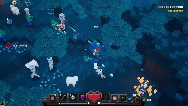 BECOME THE FLASH in MINECRAFT DUNGEONS смотреть онлайн