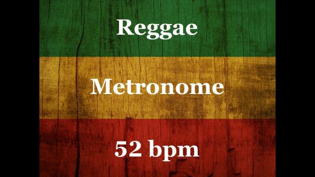 Reggae drums metronome 52 bpm смотреть онлайн