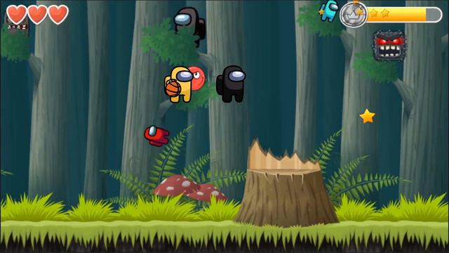 RED BALL 4 AMONG US Imposter смотреть онлайн