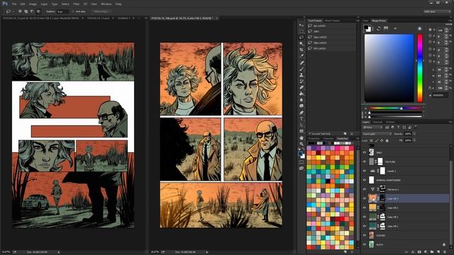 A Very Different Coloring Method! Photoshop Masks Coloring Technique, Tips, & Tricks Video смотреть онлайн
