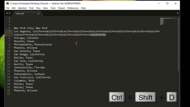 Sublime Text : How to Duplicate Line/Selected Text смотреть онлайн