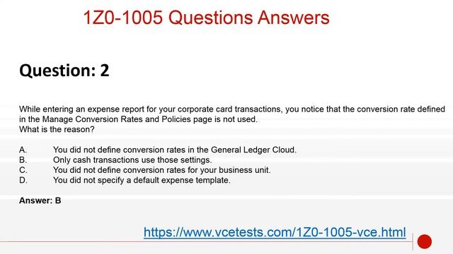 New Oracle Cloud 1Z0-1005 Exam Dumps Questions смотреть онлайн