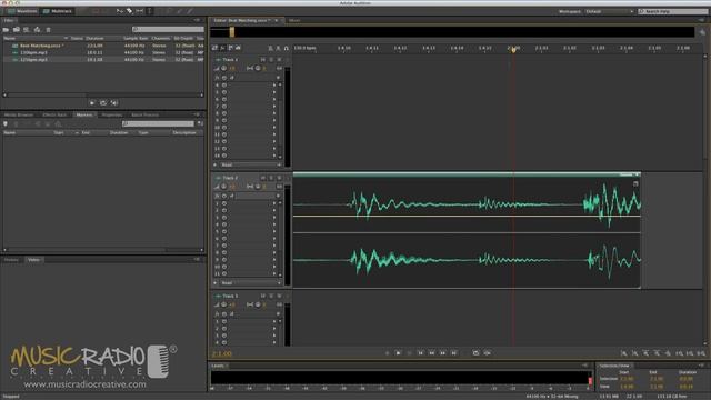 Beat Matching - How to Change and Match BPM - Adobe Audition смотреть онлайн