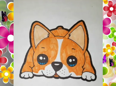 Рисуем Мимишного Песика смотреть онлайн