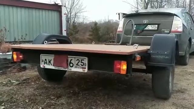 Видеоотзыв о прицепе ТИТАН из г. Уссурийск