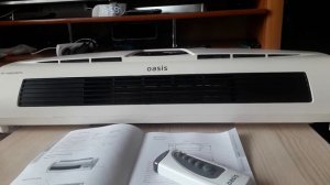 Обзор тепловентилятор OASIS NTB-20(B),2000Вт.