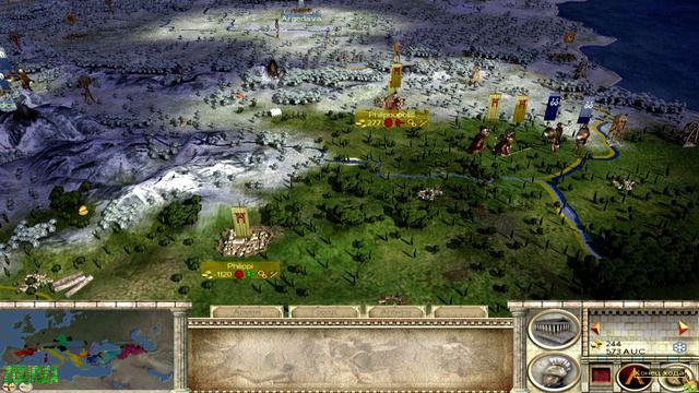 Ответный ход💥№13💥Rome Total War-Спарта🔥 Roma Surrectum II 🔥 смотреть онлайн