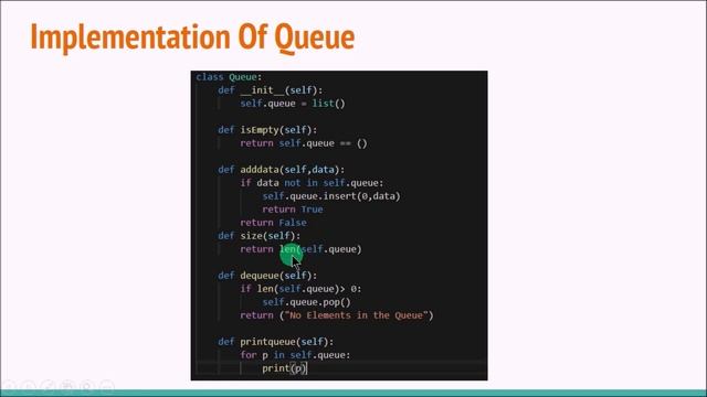 Queue Data Structure with Python Implementation смотреть онлайн