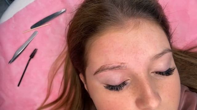 Permanent makup tutorial??перманентный макияж бровей|brows lip blush tattoo?? татуаж бровей губ смотреть онлайн