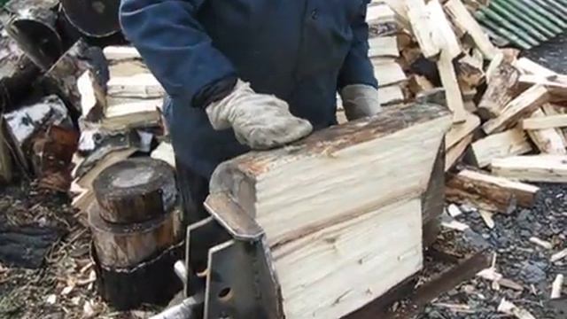 гидравлический навесной дровокол смотреть онлайн