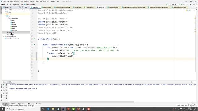 Java FileReader and FileWriter смотреть онлайн