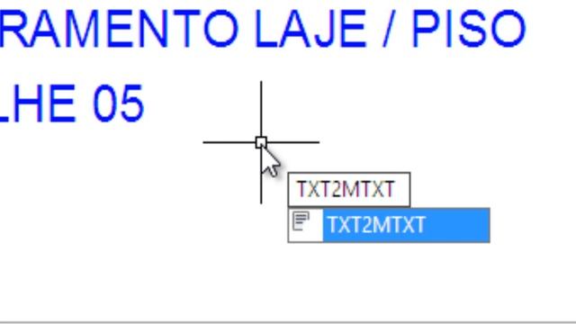 AutoCAD 2017 | Comando TXT2MTXT смотреть онлайн