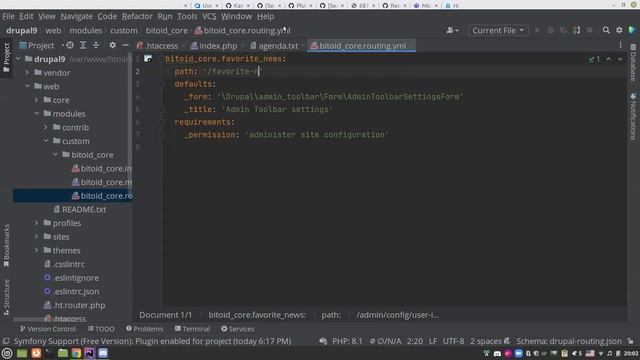 PHP Bootcamp - Drupal - Shell, VH, Custom Module, routing - დავით მაღალდაძე смотреть онлайн