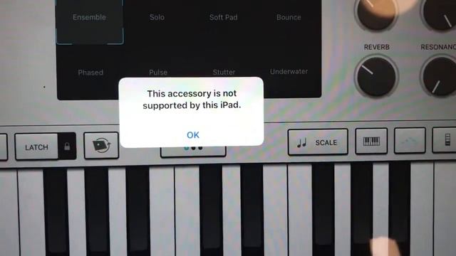 iOS 10.3 midi keyboard bug. Accessory not supported. смотреть онлайн