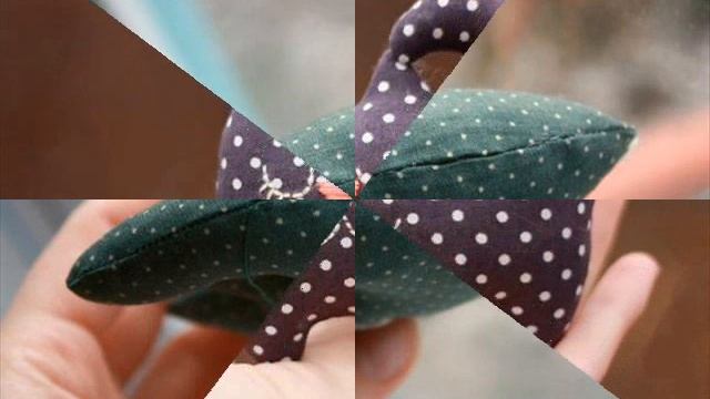 Милые котики из ткани своими руками! //////// смотреть онлайн