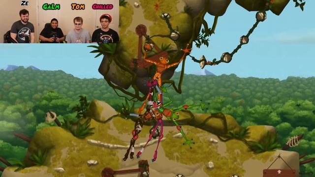 LAUGH Til You CRY! | FROG CLIMBING CHAMPIONS! (Frog Climbers w/ Friends) смотреть онлайн