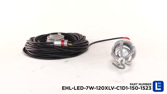 Explosion Proof 10 Watt LED Drop Light - Class I Div I - Inline Stepdown Transformer - 150' Cord смотреть онлайн
