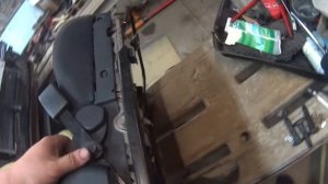 Разбор переднего сидения Almera