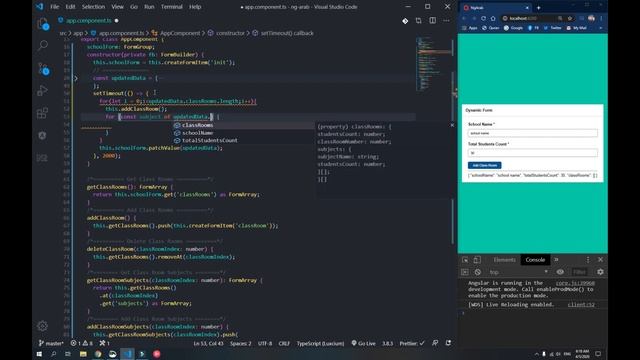 Forms - Part 15 : Dynamic Forms #4 | Master Angular Framework In Arabic смотреть онлайн